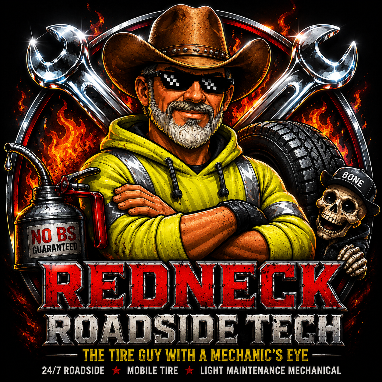 Redneck Roadside Tech logo